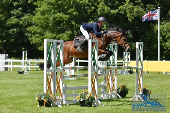 Jake Myers claims the Blue Chip Pony Newcomers Second Round at Bicton Arena